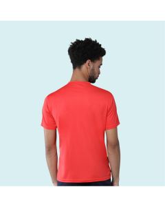 Greys&Blues Mobilitee Round Neck T-Shirt- Red