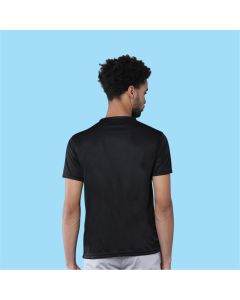 Greys&Blues Mobilitee Round Neck T-Shirt- Black