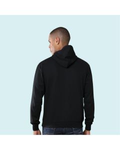 Greys&Blues Rocky Hoodie with Zip- Black