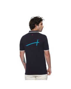 Allen Solly Polo T-shirt Men- Navy Blue SW