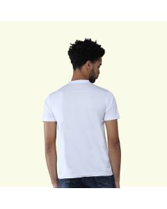 Greys&Blues Mobilitee Round Neck T-Shirt- White
