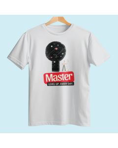 Master GB Pima Round Neck T-Shirt White