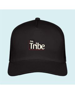Generic Customized 5-Panel Cap-Black