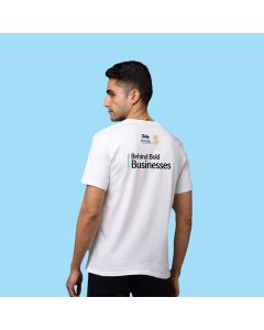Greys&Blues Pima Round neck T-Shirt-White