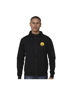 Greys and Blues 2 in 1 Zipper Unisex  Hoodie - Black